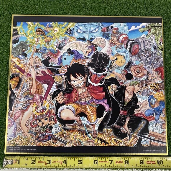 Bandai Ichiban Kuji One Piece WT100 Great Pirate Illustration Shikishi Full Set - Picture 3 of 6